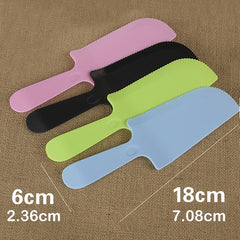 6pcs Disposable Cake Individually Wrapped Plastic For Birthday Party