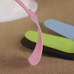 6pcs Disposable Cake Individually Wrapped Plastic For Birthday Party