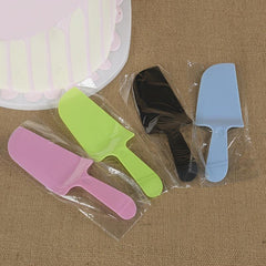 6pcs Disposable Cake Individually Wrapped Plastic For Birthday Party