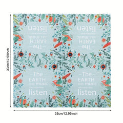 20pcs Disposable Square Napkins for Western Weddings and Parties