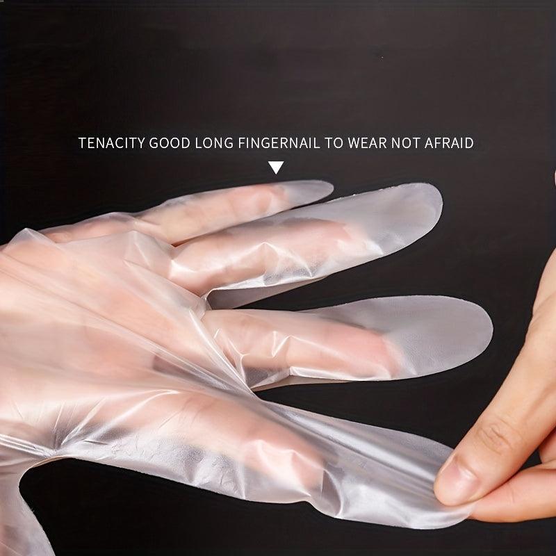 100pcs Disposable Food Gloves for Kitchen & Beauty Use