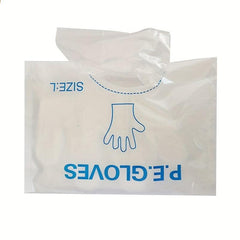 100pcs Disposable Food Gloves for Kitchen & Beauty Use