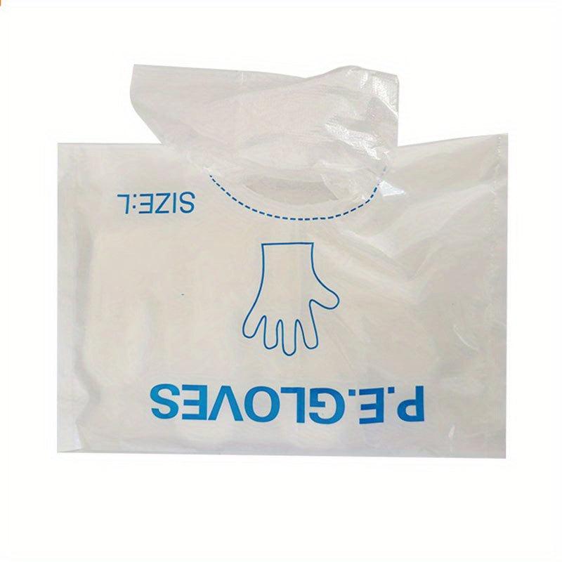 100pcs Disposable Food Gloves for Kitchen & Beauty Use