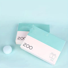 200pcs Food Transparent Disposable Gloves for Kitchen and Beauty