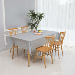 Disposable Party Tablecloth Solid Plastic Tablecloth