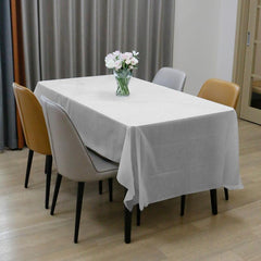 Disposable Party Tablecloth Solid Plastic Tablecloth