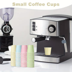 100Pcs 3oz Disposable Small Bathroom Cups Waxed Paper Tasting Cups