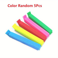 5pcs Sealing Clips Keep Food Fresh, Moisture Proof