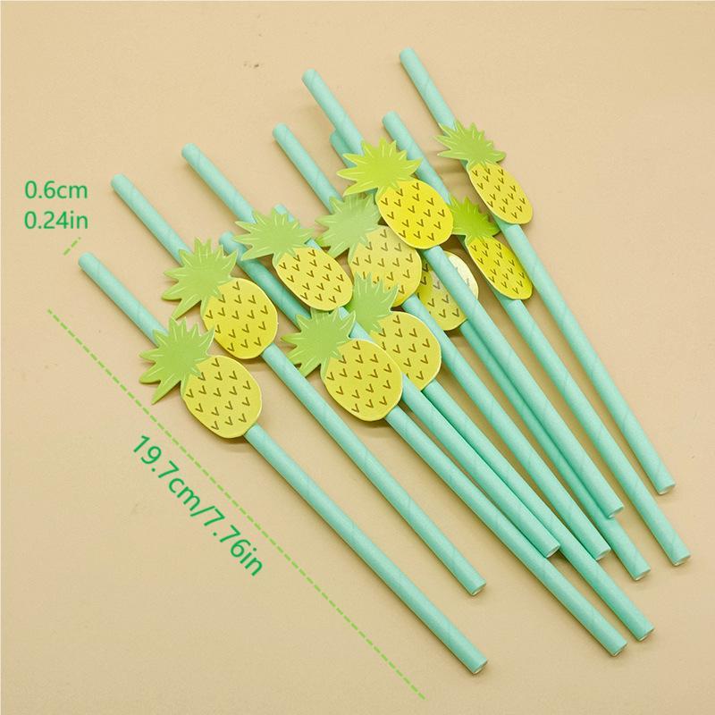 50 Pcs Paper Straws for Party Events and Crafts - Birthday Wedding Bridal Shower