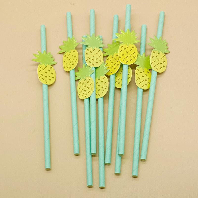 50 Pcs Paper Straws for Party Events and Crafts - Birthday Wedding Bridal Shower
