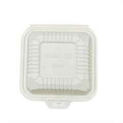 10pcs Biodegradable Hamburger Box Pastry Packaging Box