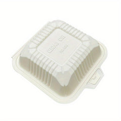 10pcs Biodegradable Hamburger Box Pastry Packaging Box