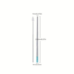 304 SS Telescopic Straw w/ Case Eco-friendly Foldable St