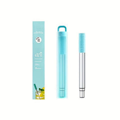 304 SS Telescopic Straw w/ Case Eco-friendly Foldable St