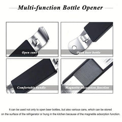 3pcs Stainless Steel Bottle Opener Multifunctional Can Opener Bar Accessories