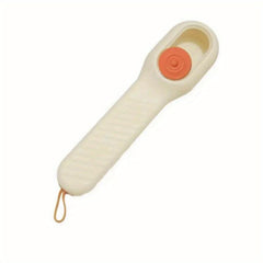 Soft Bristle Cleaning Brush for Laundry Shoes with Automatic Liquid Adding