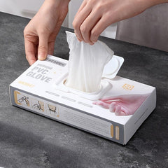 Chef Made Disposable Vinyl Gloves, Medium Size, Pack of 50