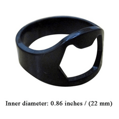 2PCS Stainless Steel Ring Bottle Opener 22mm Diameter
