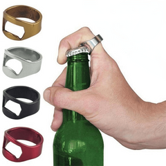 2PCS Stainless Steel Ring Bottle Opener 22mm Diameter