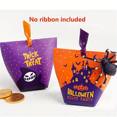 20pcs Halloween Castle Ghost Candy Bag Mini Gift Bag