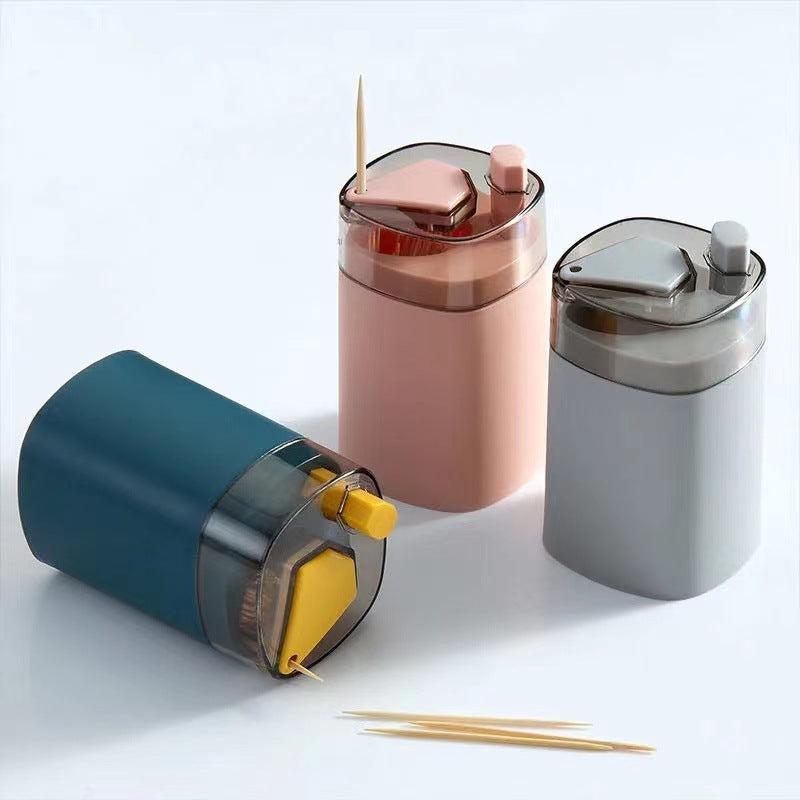 Toothpick Holder Dispenser Large Capacity Tabletop Organizer