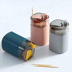 Toothpick Holder Dispenser Large Capacity Tabletop Organizer