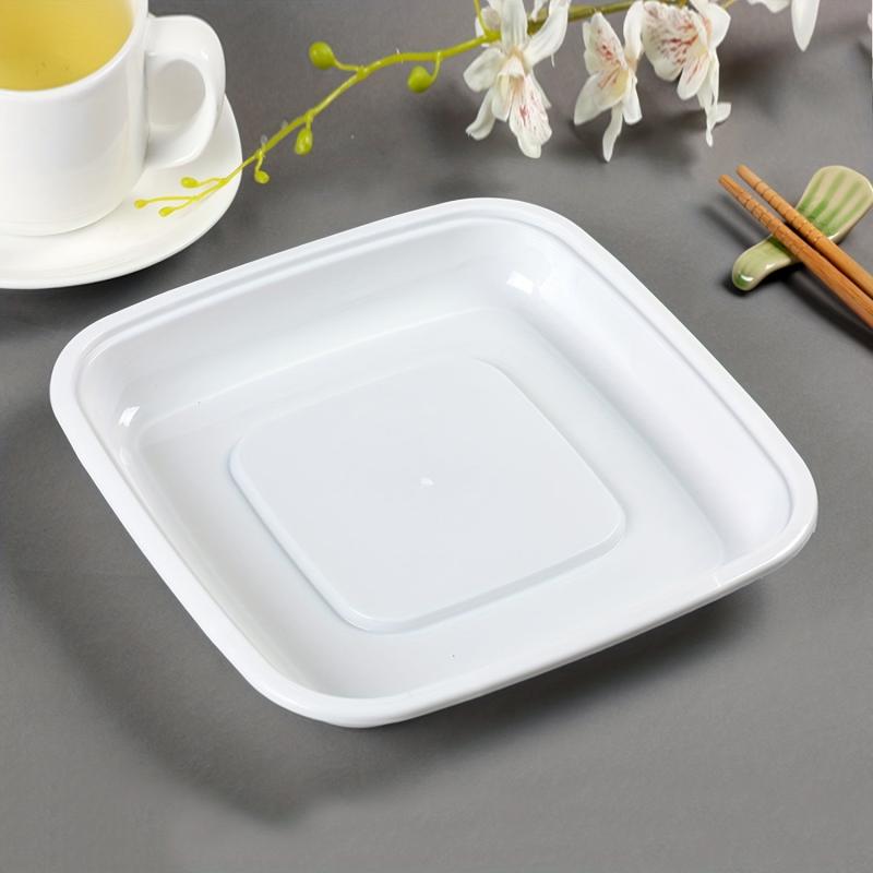 10pcs Disposable Unbreakable Plates for BBQ Party Dinner Travel Picnic