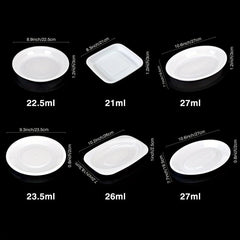 10pcs Disposable Unbreakable Plates for BBQ Party Dinner Travel Picnic