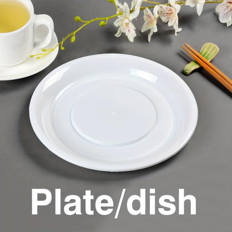 10pcs Disposable Unbreakable Plates for BBQ Party Dinner Travel Picnic