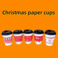 40pcs Christmas Coffee Cup Covers - Fits 12oz To 20oz Cups