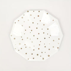 Disposable Dinnerware Set Paper Dinner Plates and Napkins Cups Party Decoration