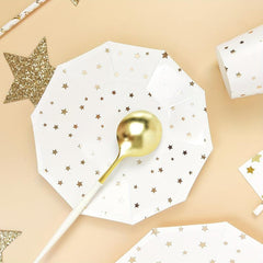 Disposable Dinnerware Set Paper Dinner Plates and Napkins Cups Party Decoration