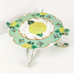 2-Tier Double-Sided Disposable Cupcake Stand for Birthday Party