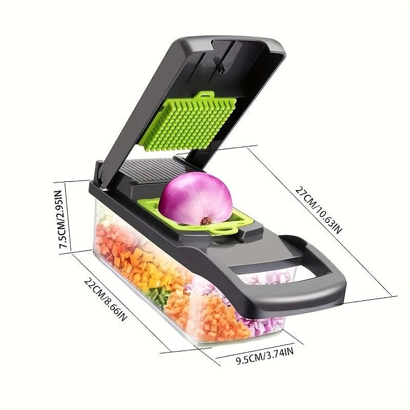 Vegetable Chopper Onion Chopper 16 In 1 Food Cutter & Dicing