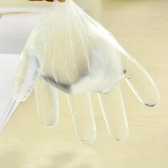50pcs Food Transparent Disposable Gloves for Kitchen Supplies