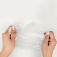 50pcs Food Transparent Disposable Gloves for Kitchen Supplies