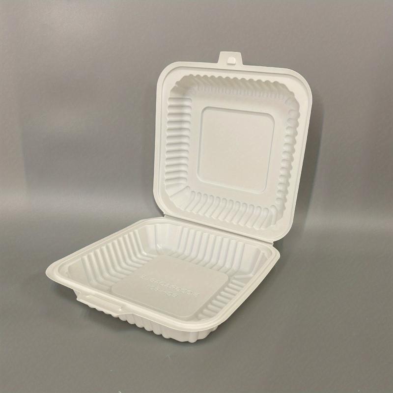 1000ml Biodegradable Clamshell Food Containers with Lid