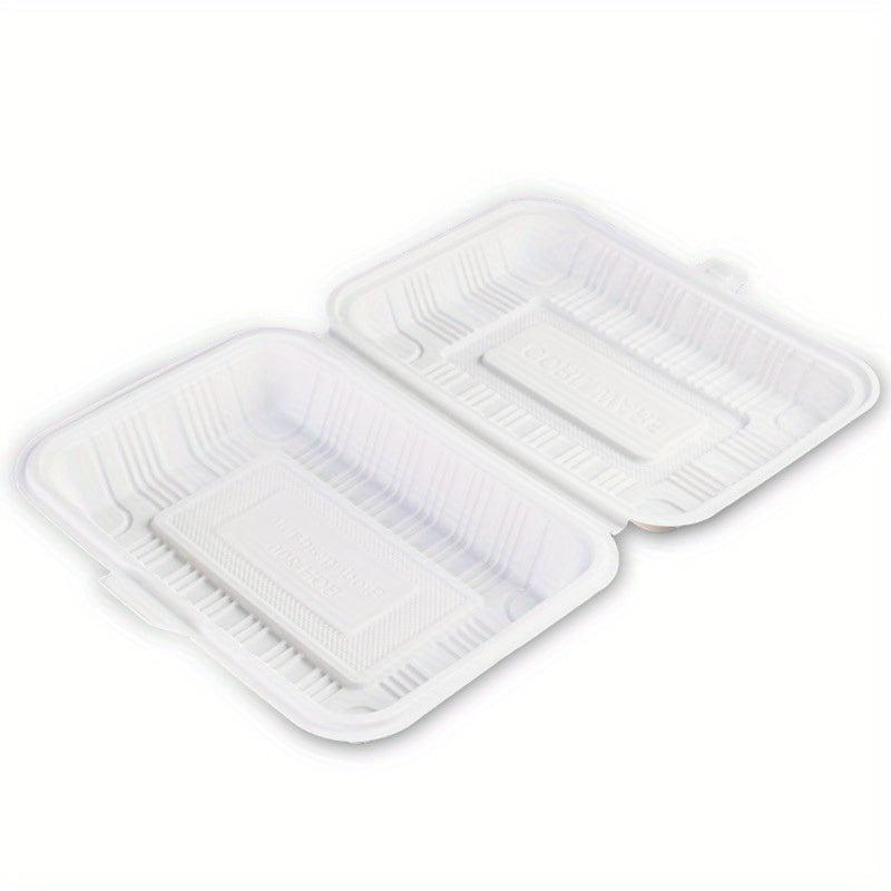 1000ml Biodegradable Clamshell Food Containers with Lid