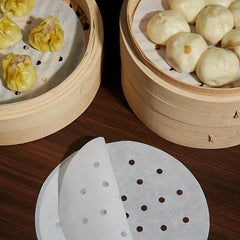 Non Stick Air Fryer Liner for Steaming Dumplings Bread Buns Rice