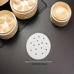 Non Stick Air Fryer Liner for Steaming Dumplings Bread Buns Rice