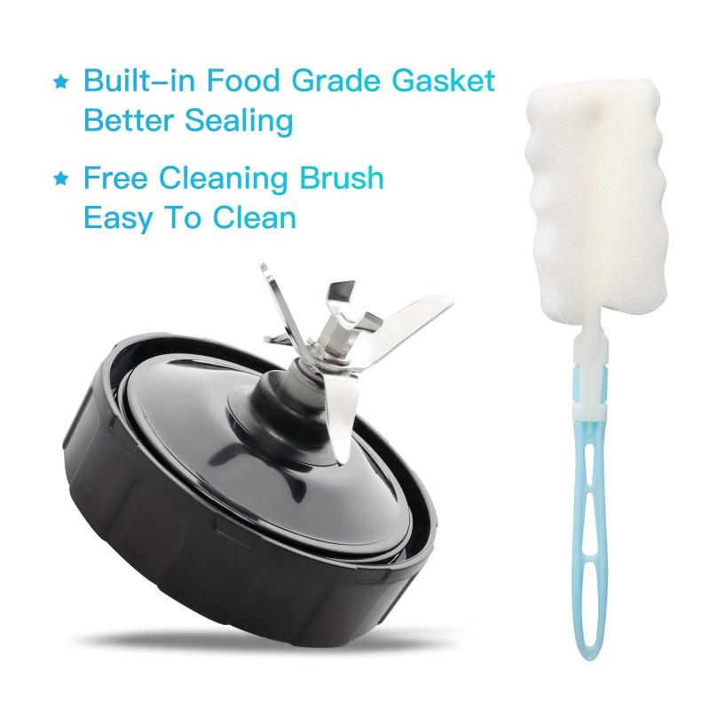 7 Fins Blender Blade Replacement with Cleaning Brush
