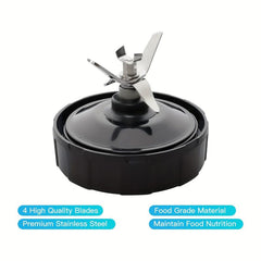 7 Fins Blender Blade Replacement with Cleaning Brush