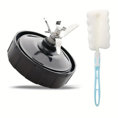 7 Fins Blender Blade Replacement with Cleaning Brush