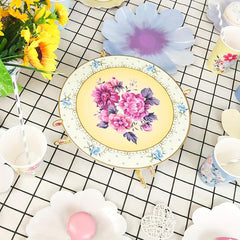 Floral Afternoon Tea Party Cupcake Stand - Birthday Table Decoration
