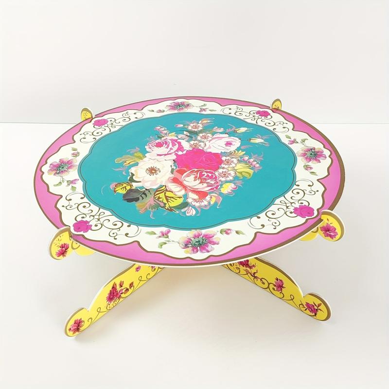 Floral Afternoon Tea Party Cupcake Stand - Birthday Table Decoration