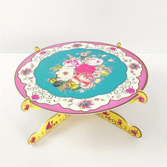 Floral Afternoon Tea Party Cupcake Stand - Birthday Table Decoration