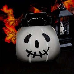 10pcs Halloween Cardboard Treat Boxes for Party Favor Supplies