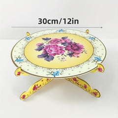 Single Layer Birthday Cake Stand for Parties