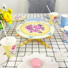 Single Layer Birthday Cake Stand for Parties