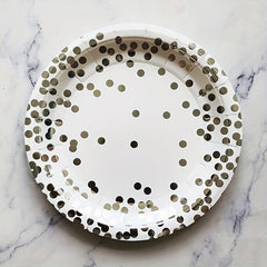 16pcs Disposable Dinnerware Set Paper Plates Napkins Cups Party Decoration